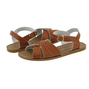 (SOLD) Brown Saltwater Sandals - 8W